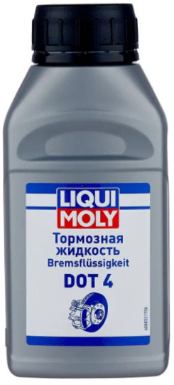 Жидкость тормозная LIQUI MOLY DOT-4 ( 250мл) #1