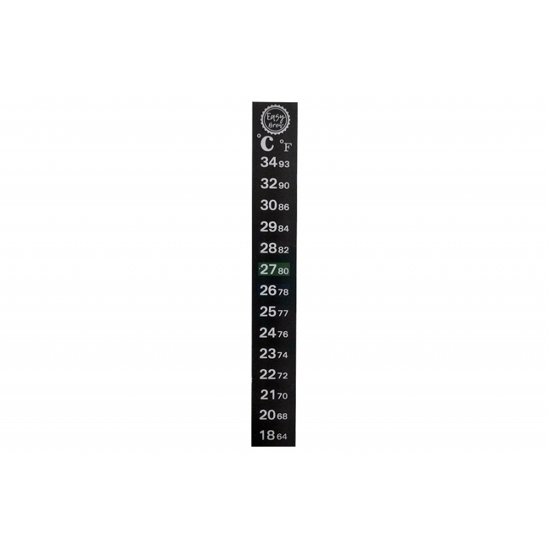 Термометр - наклейка жидкокристаллический "Easy Brew", 18-34 С - 1 шт.  #1