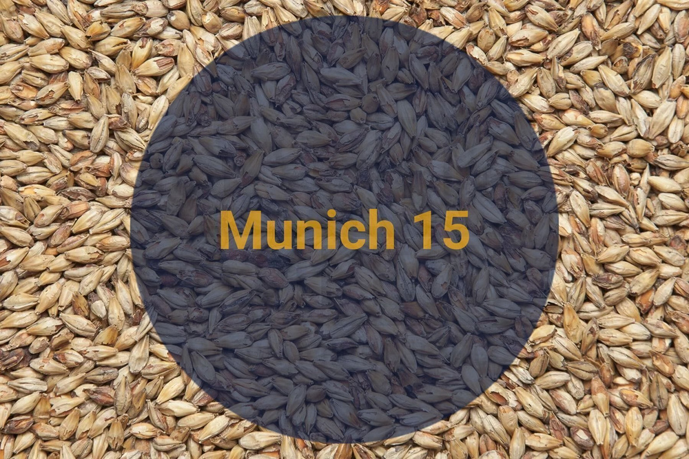 Солод БАЗОВЫЙ Soufflet "Munich 15, 12-18 EBC" (Суффле - Мюнхенский 15), Франция, 1 кг., С ПОМОЛОМ.  #1