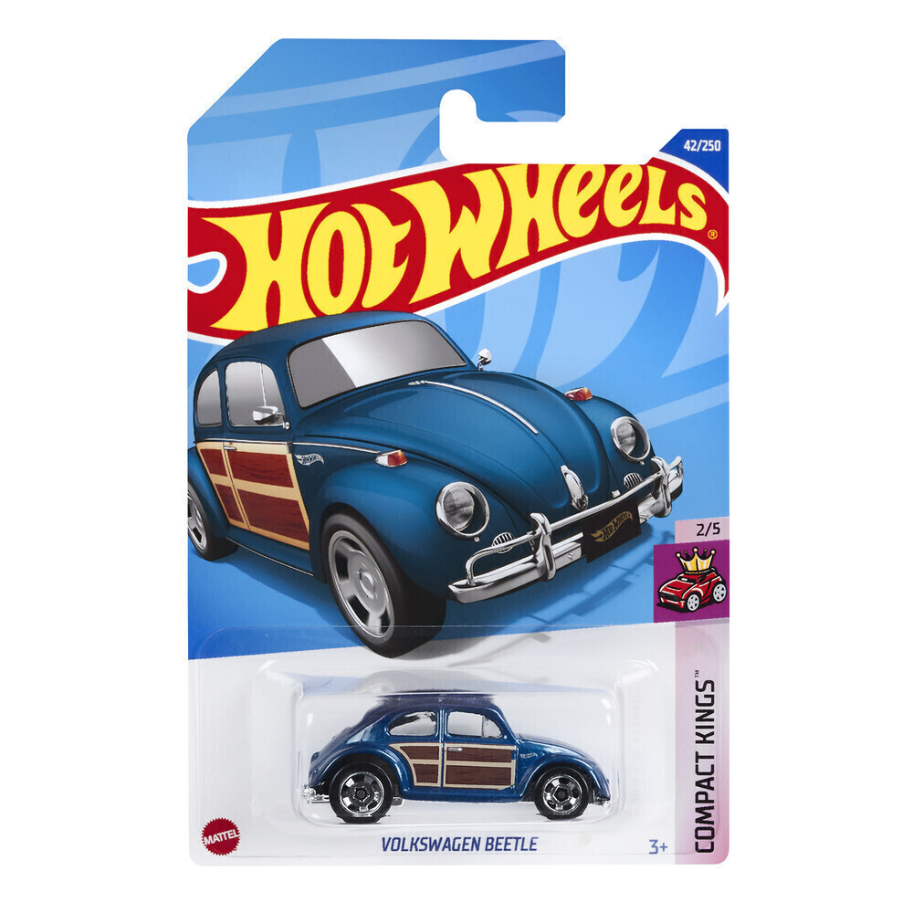HCV26 Машинка металлическая игрушка Hot Wheels коллекционная модель VOLKSWAGEN BEETLE синий  #1