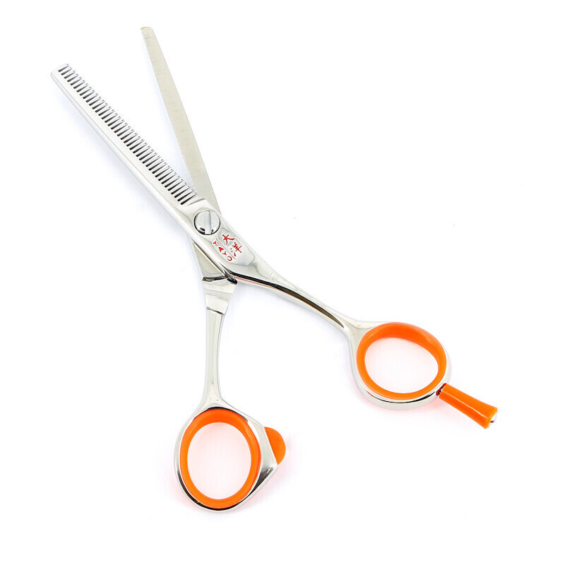 Ножницы парикмахерские профессиональные для стрижки, филировочные TAYO ORANGE TS30455 5,5 дюймов, 40 #1