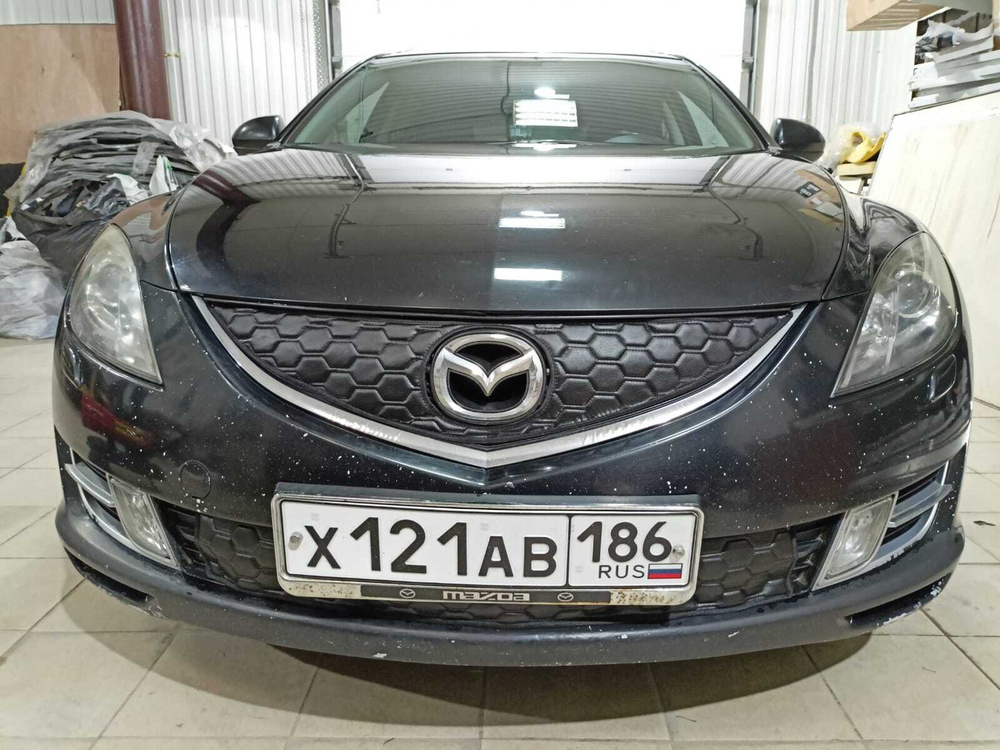 Утеплитель радиатора для Mazda 6 2007 - 2009 II (GH) Мазда 6 #1