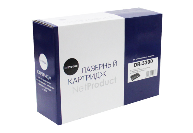 Драм-юнит NetProduct DR-3300 для Brother HL-5440D/5445D/5450DN/6180DW/DCP-8110DN, 30K #1