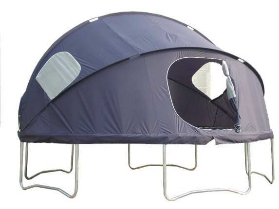 Палатка для батута каркасная. Игровая комната на батуте (диаметр 2.4м, высота 1.25м) цвет серый  #1