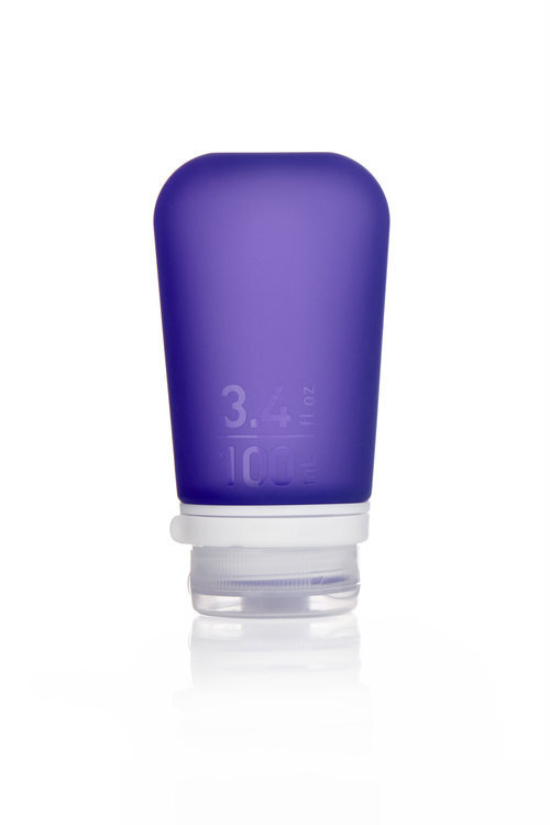 Силиконовая бутылочка GoToob+, разм. L (100 мл) - Фиолетовый #1
