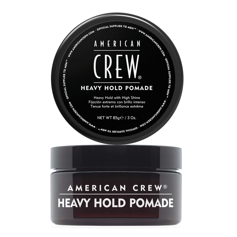 American Crew Heavy Hold Pomade - Помада сильной фиксации 85 г #1
