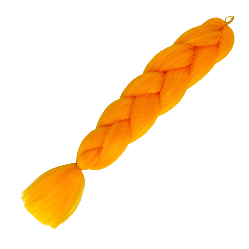 Канекалон коса 60 см, цвет оранжевый #1