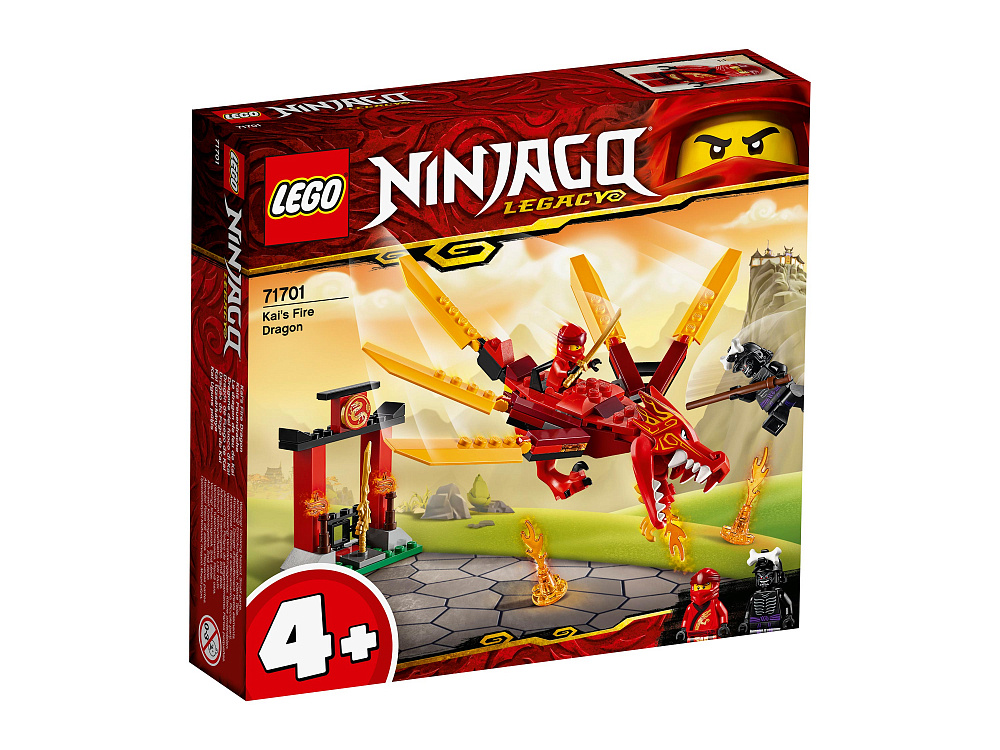 Конструктор LEGO Ninjago 71701 Огненный дракон Кая #1