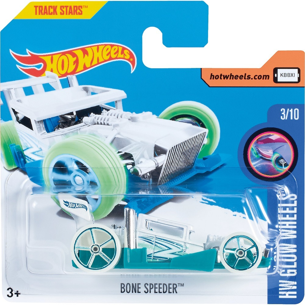 DTY32 Машинка металлическая игрушка Hot Wheels коллекционная модель BONE SPEEDER  #1