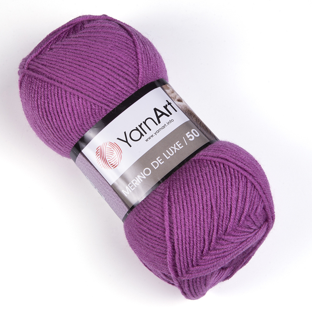 Пряжа YarnArt Merino De Luxe 50 (5 шт) #1