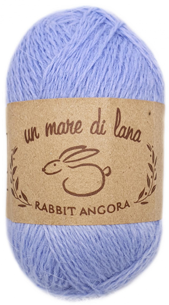 Пряжа Rabbit Angora Wool Sea (015), 25г, 160м, 70% пух кролика, 30% нейлон (2 шт.)  #1