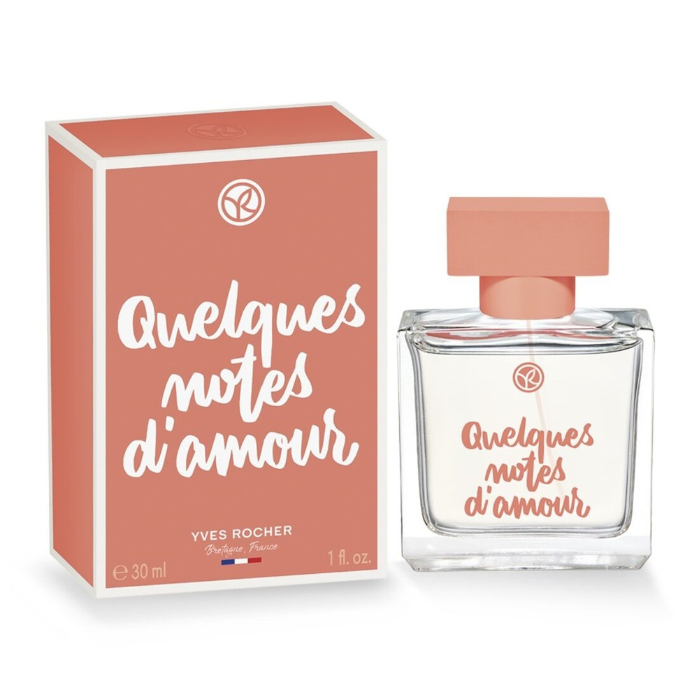 Yves Rocher France Вода парфюмерная Yves Rocher Quelques Notes d'Amour, 30 мл 30 мл  #1