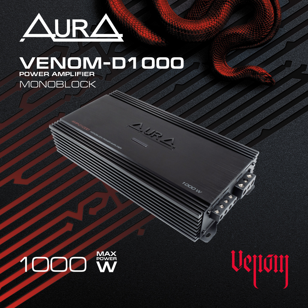 Усилитель мощности Aura VENOM-D1000 #1