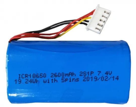 Аккумулятор 7.4v 2600mAh 18650 2S1P для АТОЛ SIGMA 8Ф #1