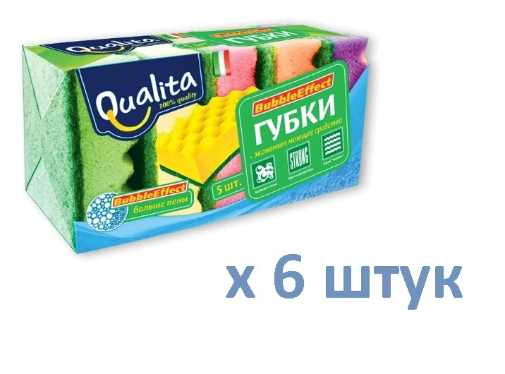 Qualita Губка, 30 шт. #1