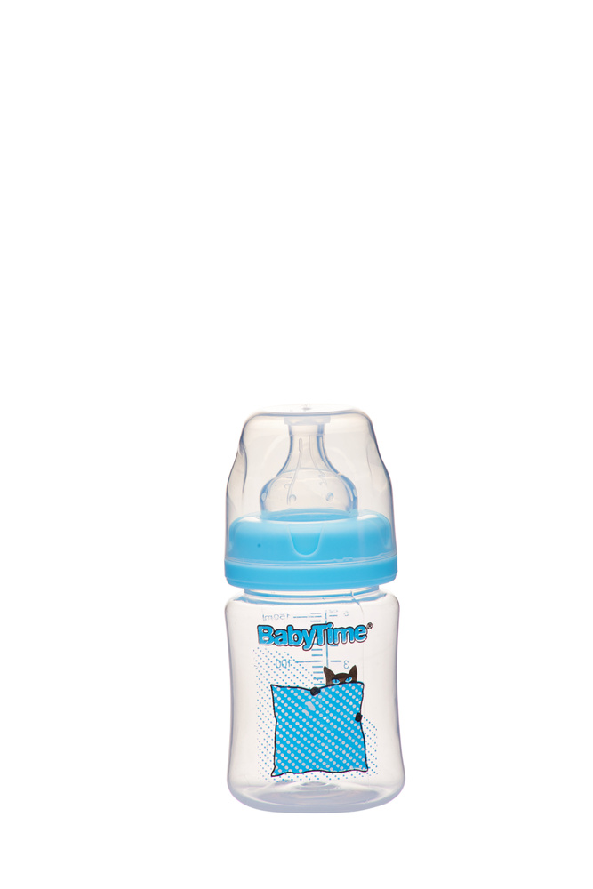 БебиТайм бутылочка с широким горлышком полипропиленовая 150мл  #1