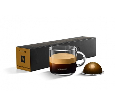 Кофе в капсулах Nespresso VERTUO DOUBLE ESPRESSO CHIARO, объем 80 мл, упаковка 10 капсул  #1