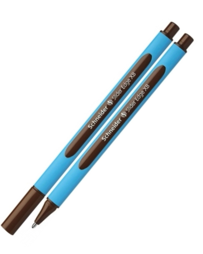 Schneider Ручка Шариковая, толщина линии: 0.7 мм, цвет: Коричневый, 2 шт.  #1
