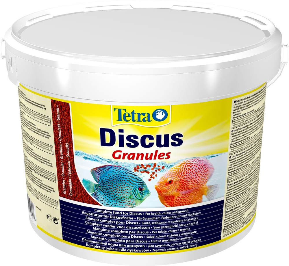 Tetra Discus Granules корм для дискусов в гранулах (ведро), 10 л #1