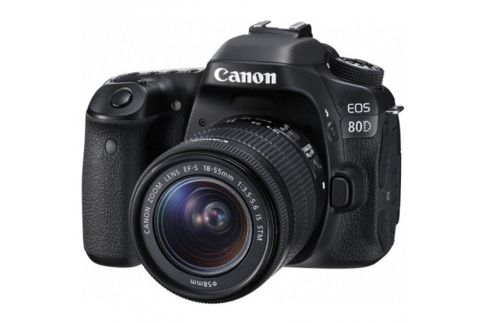 фотоаппарат Canon EOS 80D Kit 18-55 STM #1
