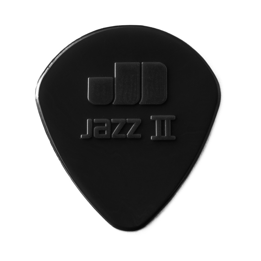 Dunlop 47P2S Nylon Jazz II Медиаторы 6шт, 1,18мм, черные #1