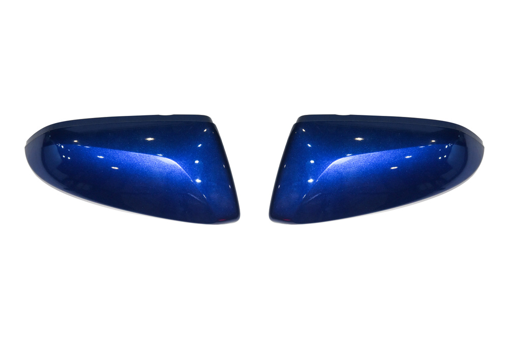 Накладки на зеркала Лада Веста комплект 2180 / MIRR / Lada Vesta / цвет Дайвинг (синий), облицовка корпуса #1