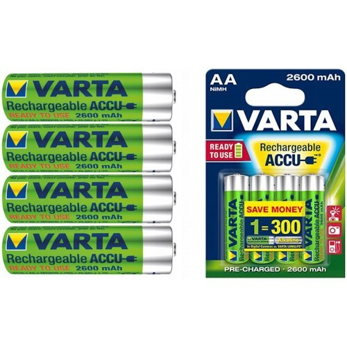 Varta Аккумуляторная батарейка, 1,2 В, 2600 мАч, 4 шт #1