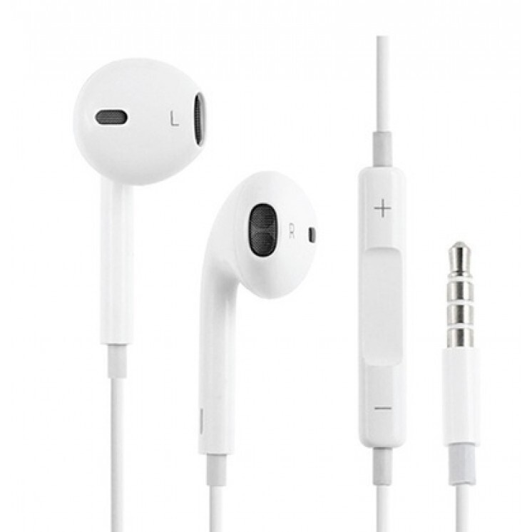 Apple Наушники проводные с микрофоном, 3.5 мм, белый #1