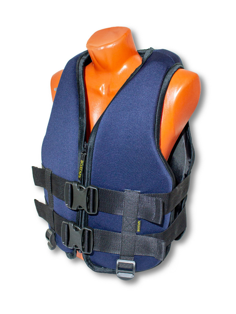 Спасательный неопреновый жилет Таймень / жилет для sup, вейкбординг, гидроцикл, разм. XL, 80-100 кг, #1