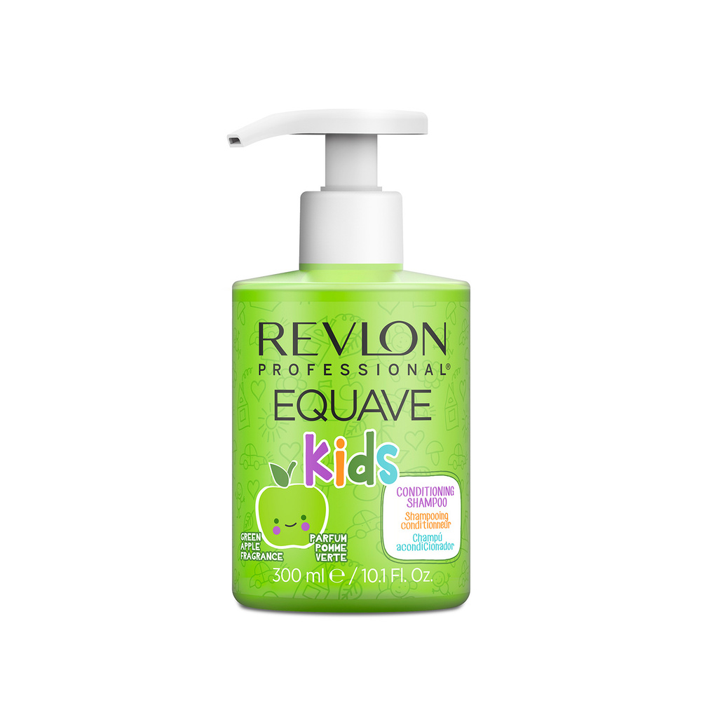 EQUAVE KIDS SHAMPOO APPLE бессульфатный Шампунь для детей 2 в 1, 300мл детский шампунь  #1