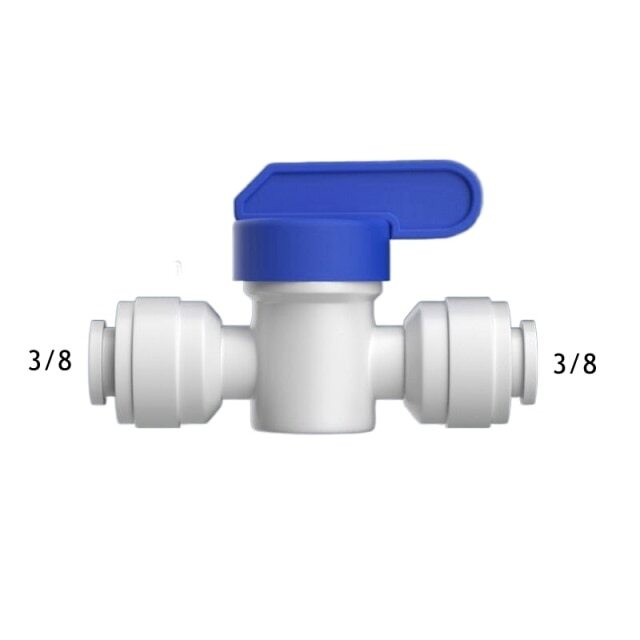 Кран для фильтра 3/8"-3/8" трубка-трубка #1