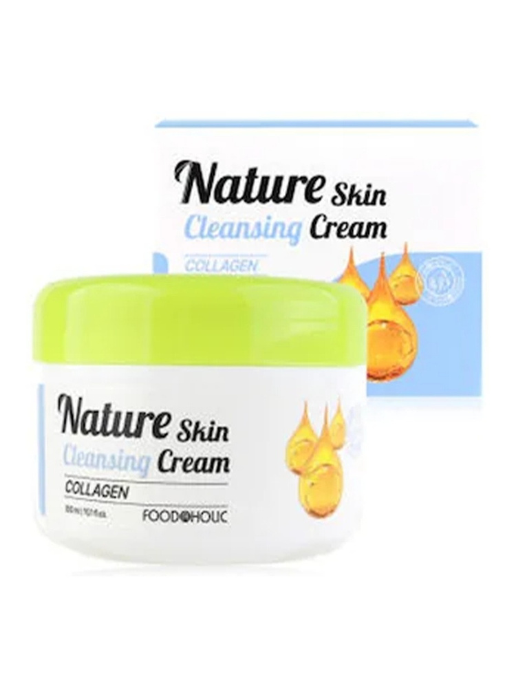 FoodaHolic Очищающий крем для лица Nature Skin Cleansing Cream Collagen ...
