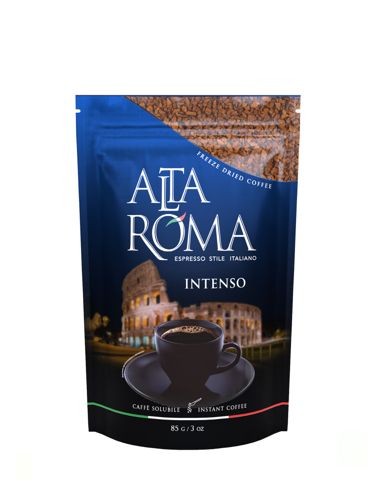 Кофе растворимый сублимированный Alta Roma Intenso 170г #1