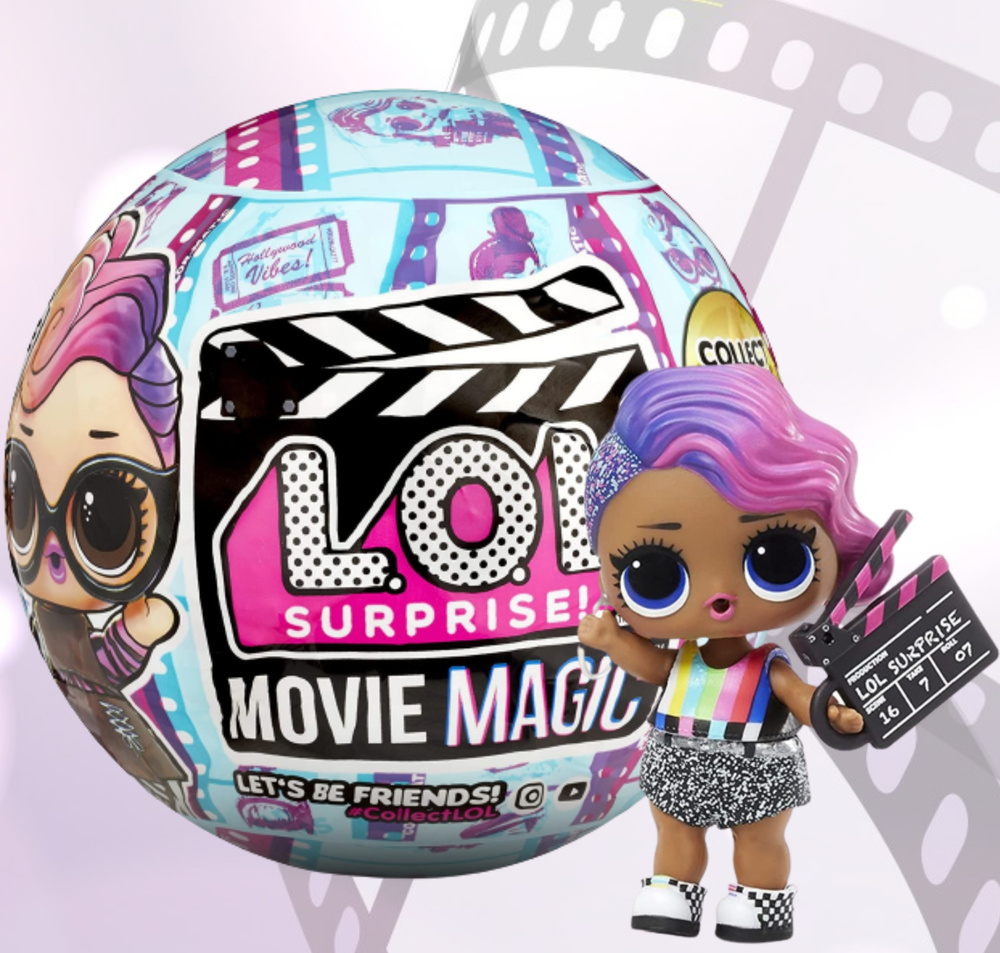 Вопросы и ответы о Кукла L.O.L. Surprise Movie Magic Doll, LOL Surprise  Movie Magic tots, лол кукла-сюрприз – OZON