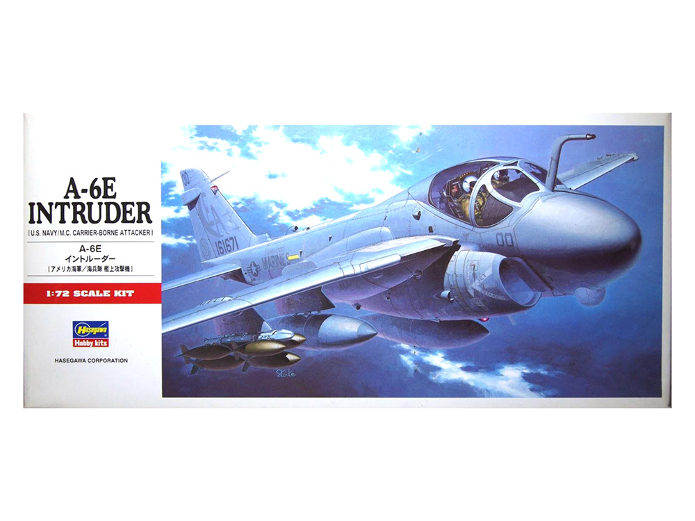 Hasegawa H-C8 Самолет A-6E Intruder (1:72) Модель для сборки #1