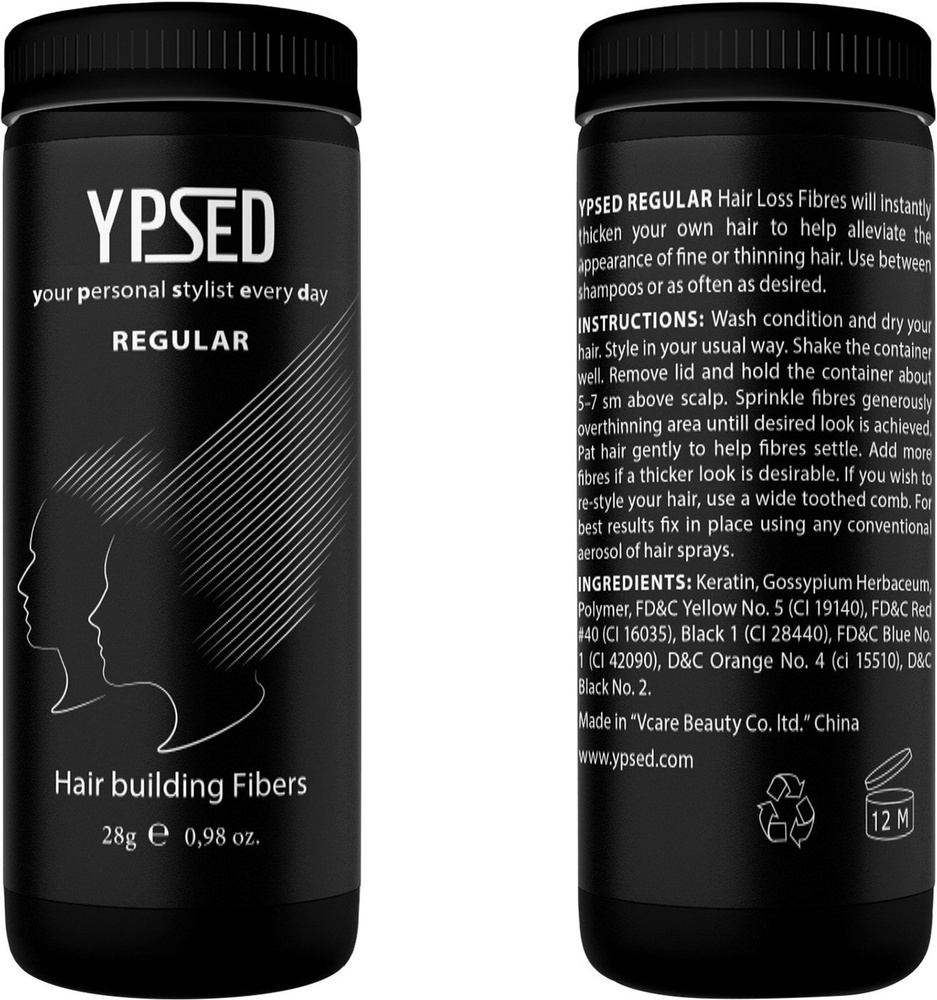 Камуфляж для волос Ypsed Regular Black 28г 1 шт #1