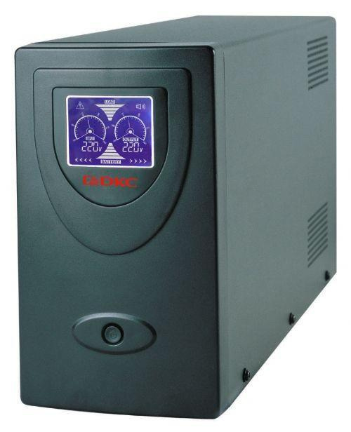 Линейно-интерактивный ИБП DKC INFOLCD2000SI серии Info LCD, 2000 ВА 1200 Вт, 1 1, 2xIEC C13, 2xSchuk #1