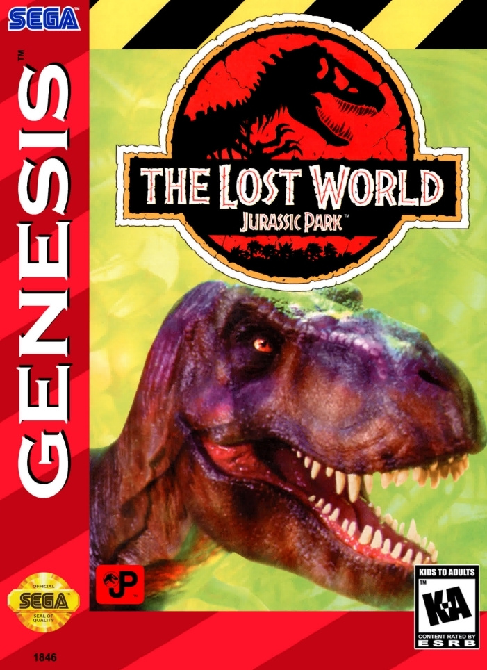 Картридж Игра Sega Jurassic Park The Lost World #1