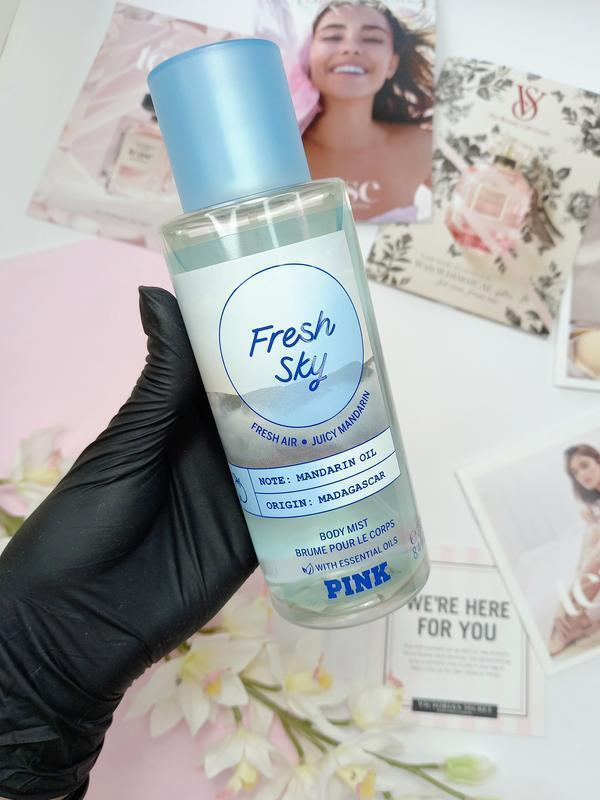 Victoria's Secret PINK спрей мист для тела Fresh Sky Fragrance Body Mist #1