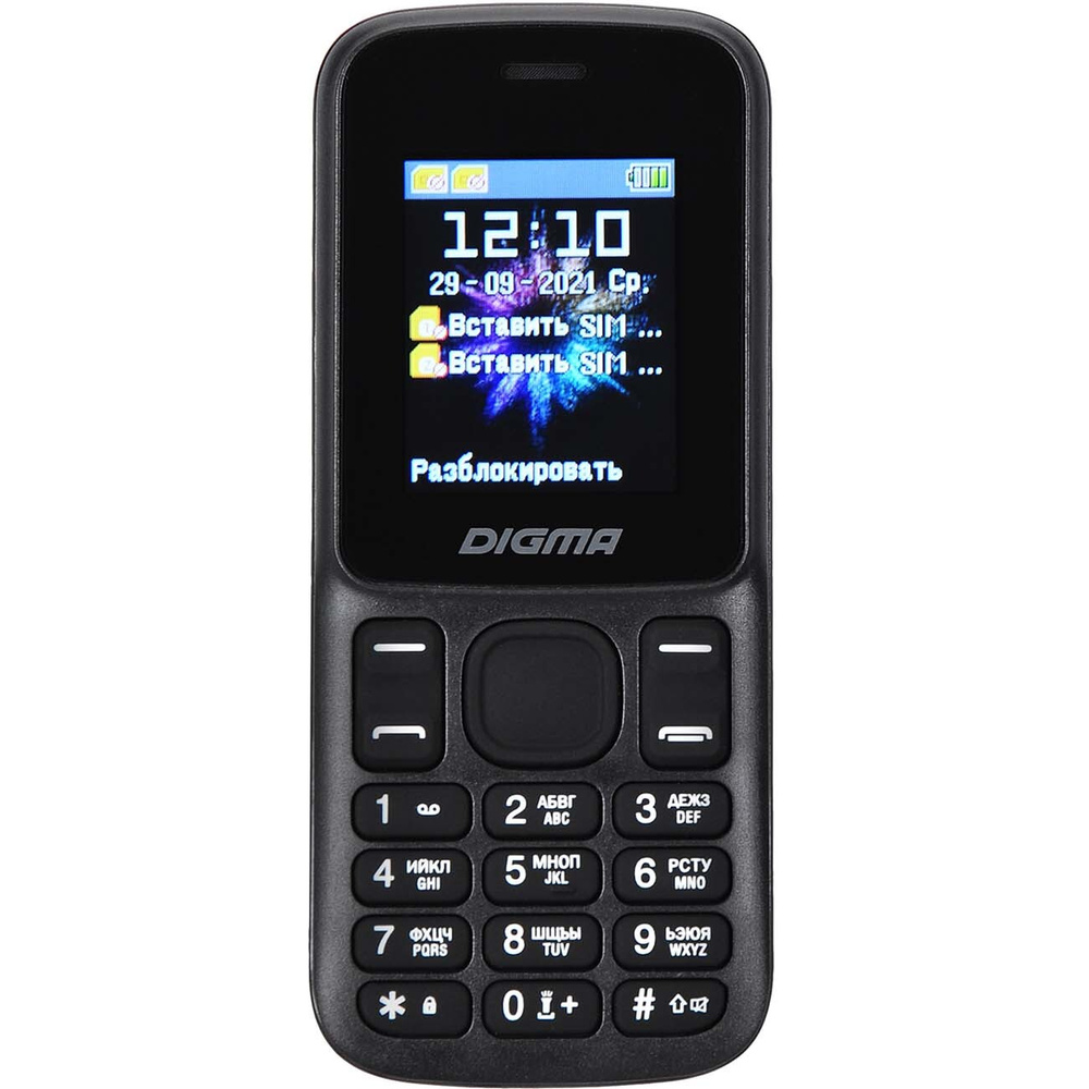 Digma Мобильный телефон Linx A172 32MB Black, черный #1