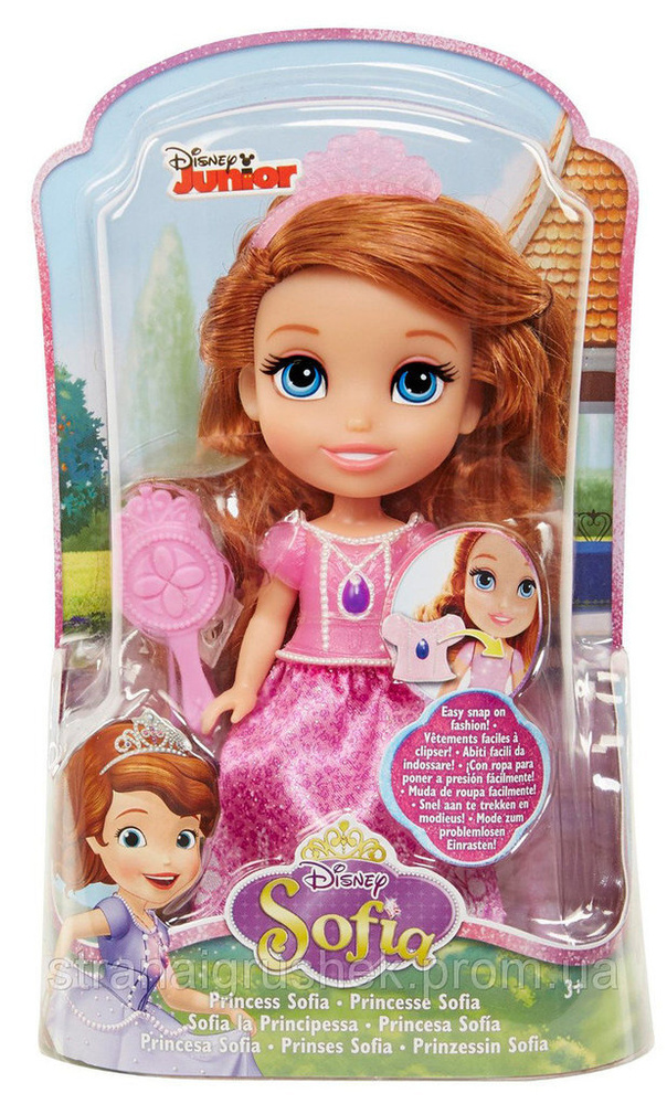 Кукла Дисней Принцессы София прекрасная розовая (15см) мятая коробка  #1