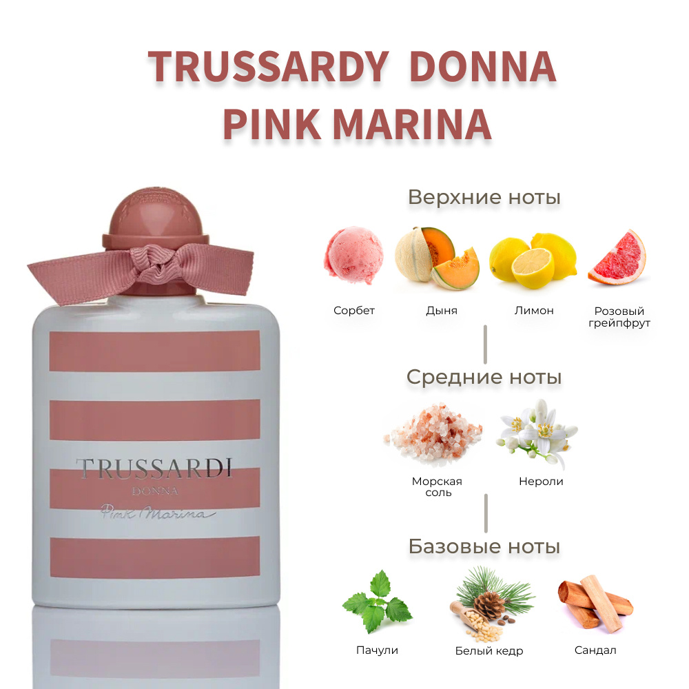 Trussardi Туалетная вода Donna Pink Marine 30 мл #1