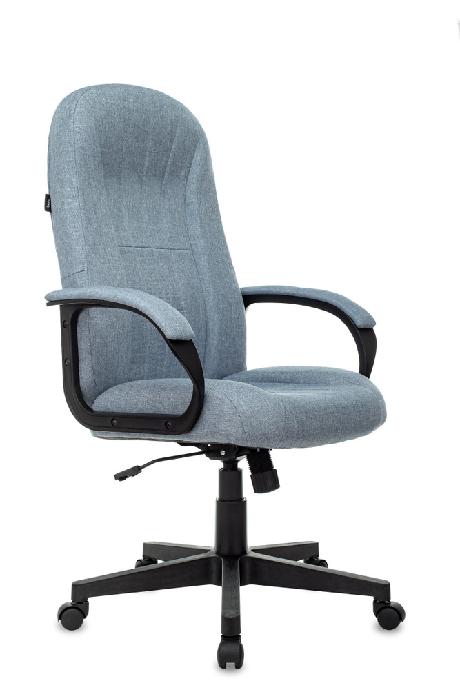 Кресло руководителя Бюрократ T-898/405-LBLUE светло-голубой, ткань, крестовина пластик  #1