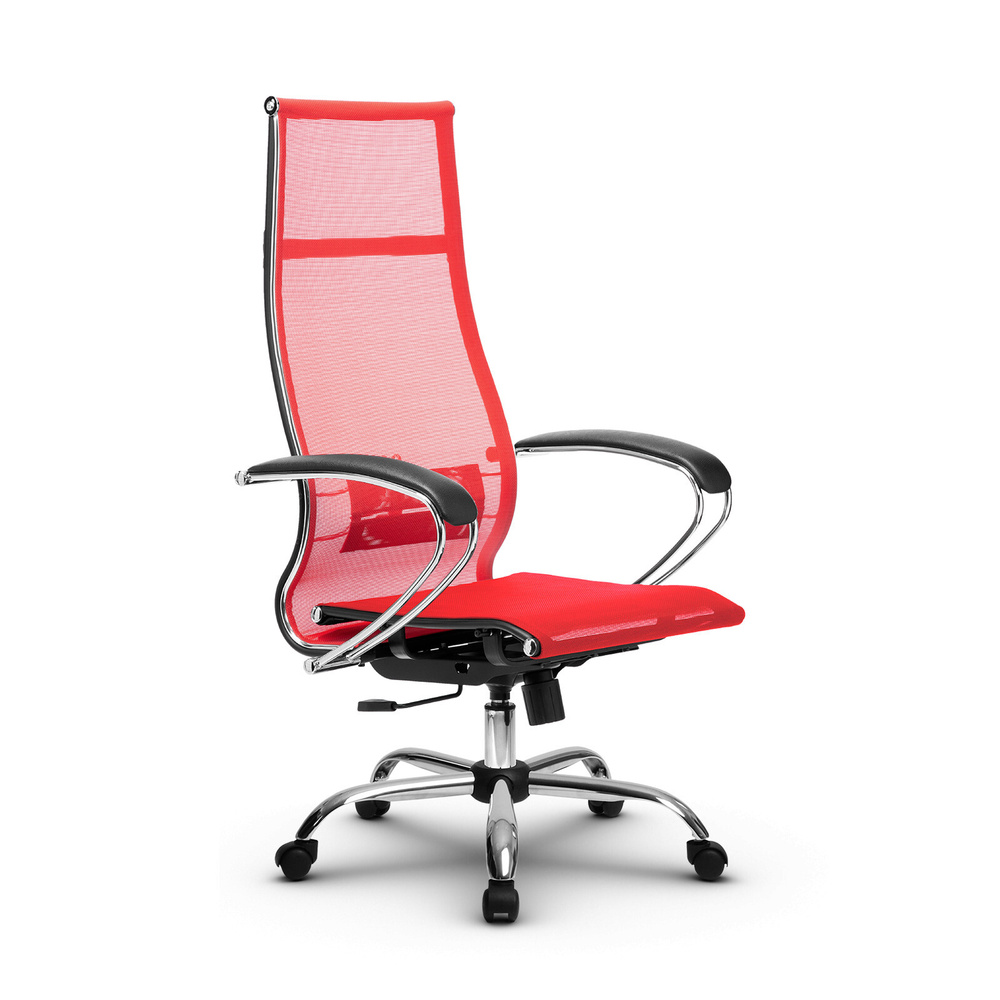 Компьютерное кресло МЕТТА-7(MPRU)/подл.131/осн.003 красный/красный  #1