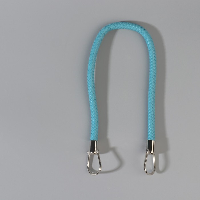 Ручка для сумки, 57 см, цвет голубой #1