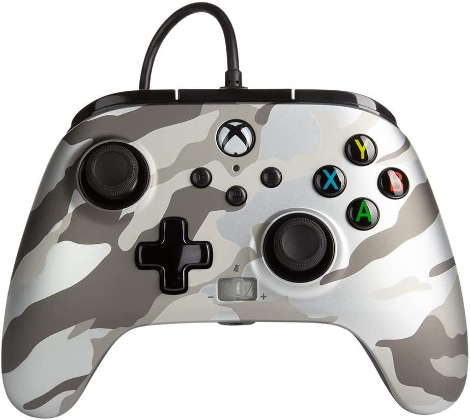 Геймпад проводной PowerA Enhanced Wired Controller for Xbox Series X/S 1520329-02 Camouflage White Камуфляж #1