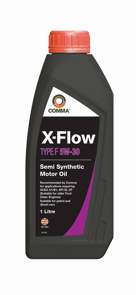 Comma X-FLOW TYPE F 5W-30 Масло моторное, Полусинтетическое, 1 л #1