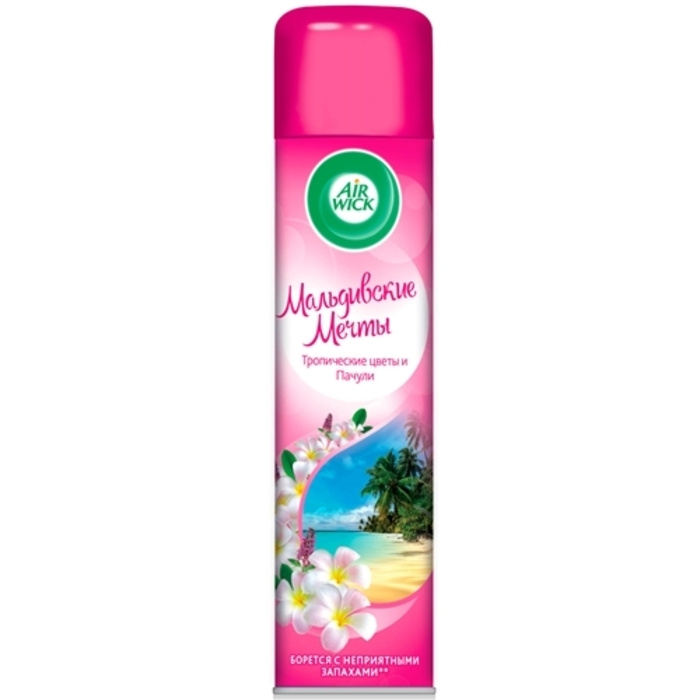 Освежитель воздуха Air Wick - Мальдивские мечты Тропические цветы/Пачули, 290 мл  #1