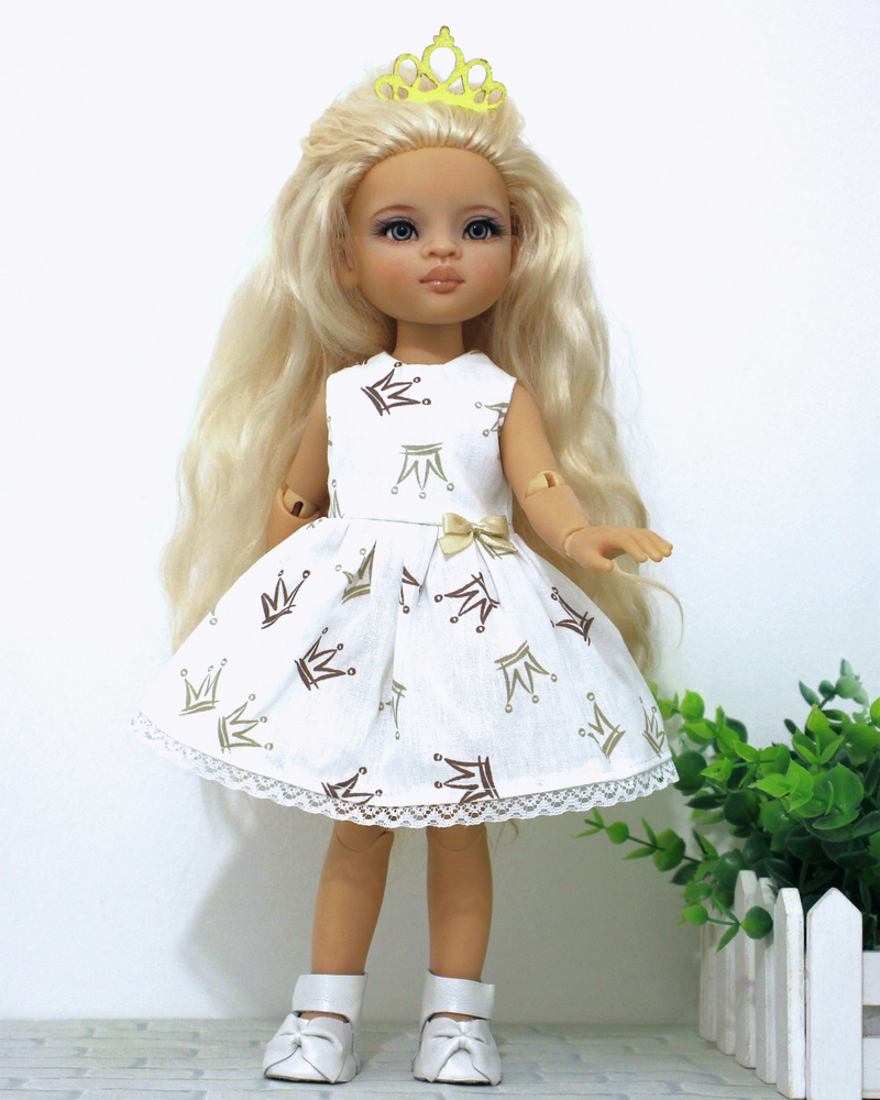 Одежда для кукол Paola Reina 32-34 см, Vidal Rojas 35 см. Платье #1
