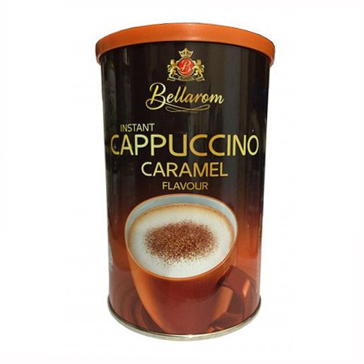 Финский быстрорастворимый ароматный карамельный кофе капучино(Bellarom, Caramel Flavour 200 гр)  #1